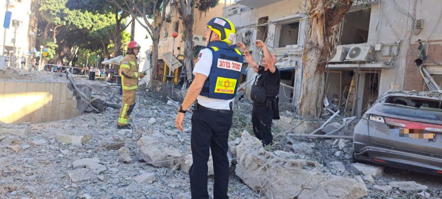 اسرائيل : 28 قتيلًا و1,347 مصابًا حتى وقف اطلاق النار مع ايران